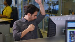 You really shouldn't be this comfortable at work